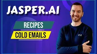 Jasper AI Recipes Cold Email (AI Cold Email Tutorial)
