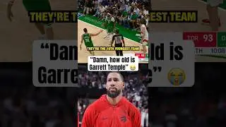 Why&rsquo;d they do Garrett Temple like that? 😅