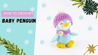 🇺🇸 How To Crochet Penguin/Amigurumi Penguin Tutorial/DIY Penguin Toy
