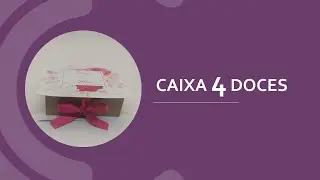Vem comigo | Caixa para 4 doces