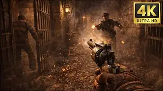 LINCOLN JAIL ESCAPE | Wild West 1881 [4K 60FPS UHD] Call of Juarez: Gunslinger