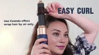 New Multi Styler 6 In 1 Hot Air Brush Hair Curler Straightener 1000W Multifunctional Hair Styling To