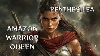 🎵 Queen of the AMAZONS' Last Breath |  Penthesilea&rsquo;s vs Achilles | Greek Mythology | Rock Theme