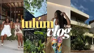 tulum vlog. beach clubs, black in tulum, tequila + more ✨ | comfort ade