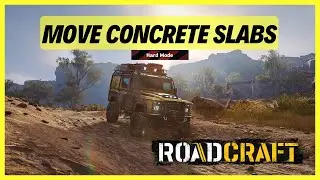 Roadcraft | Move Concrete Slabs to the Loading Area | Precipice | HARD MODE