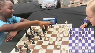 Eden plays Chess Master Tani at the NC Open in Charlotte