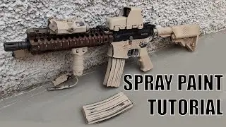 Tutorial - Issued Tan Spray Paint