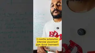 3 Months Automation SDET Program | Manual to Automation | Crack Interviews in 2026 | 📞 8075 002 174