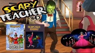 scary teacher 3d chapter 8 Scary Tale Ending gameplay