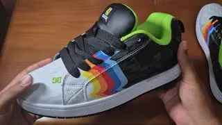 DC Shoes 43i Court Graffik Shoes Unboxing
