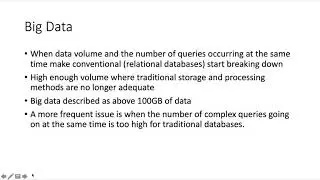SQL vrs nosql