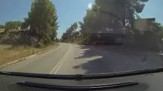 Dash cam Halkidiki Greece