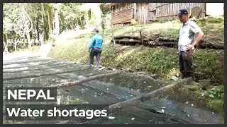 Terraced ponds appearing in Nepal to save water