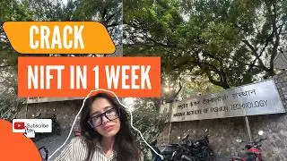 Crack Nift in 1 week, MUST WATCH #nift2026 #niftentranceexam #bdes