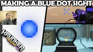 Making an OP Blue Dot Sight for Krunker (Custom Crosshair + Dot + Scope + Hitmarker)
