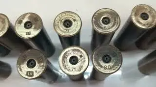 Brass cartridges, 12 gauge, year of manufacture