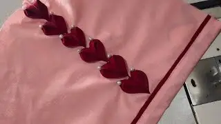 Make This New 🌹Sleeves Design With Peals l Sewing Tips and Tricks