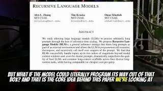 Recursive Language Models (Dec 2025)