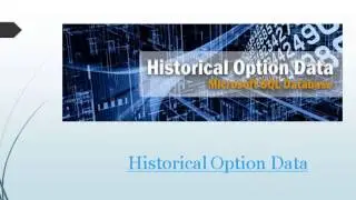 Historical Options Prices
