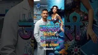 EP4- Mermaid Doctor Scientist Love Story | Micro Drama Series | #microdrama #aishorts #aistories 👏 💯