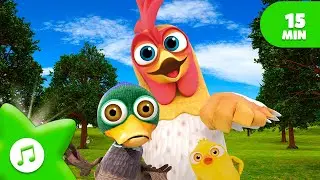 The wobbly duck 🦆Sing Along with the Birds of Zen&oacute;n's Farm 🎶 | Nursery Rhymes for Kids
