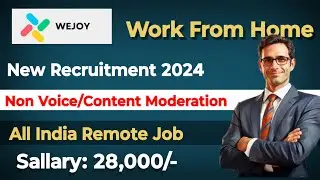 Work From Home Job in 2024 | Content Moderation Job | Latest Openings 2024 #job #workfromhome