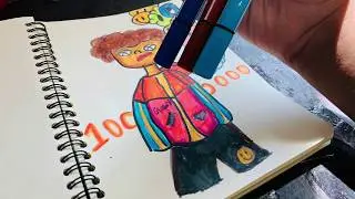 Surprising brother gawx art  with a huge fan art (ft gawx)