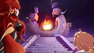 Genshin Impact | Main Quest Cutscene | Awakening the Traveller's Ancient Name