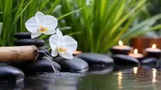 Waves of Thought: Celestial Serenade & Bamboo Fountain Flow | Deep Sleep Music Mix for Insomnia R...