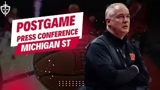 Steve Pikiell talks Michigan State postgame - Rutgers Scarlet Knights Basketball