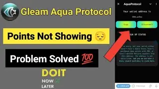 Aqua protocol points not showing || Aqua protocol new update || Aqua protocol not eligible