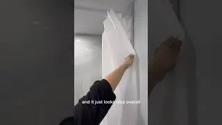 #thisorthat fabric vs plastic shower curtain - splash test - Shower Curtain That Changed My Life! 🚿