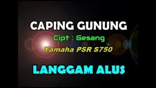 Caping Gunung - Langgam (KARAOKE) by Saka