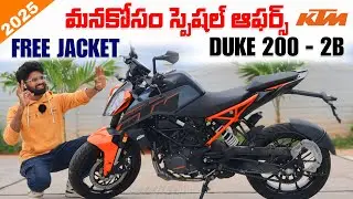 2025 KTM DUKE 200 OBD-2B Price & specs in Telugu | New changes | new updates | Duke 200 Mileage Test