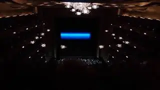 First night. A view from my seat.