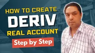 How to Create Deriv Trading Account | Demo & Real (Step by Step) Urdu / Hindi