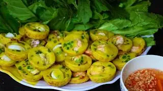 BÁNH KHỌT HẢI SẢN: Không Cần Tới Vũng Tàu, Làm Siêu Ngon Tại Nhà!