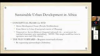 Espousing the space economy for integrated implementation of SDG 11 in Africa a planning
