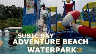 ADVENTURE BEACH WATER PARK SUBIC BAY PHILIPPINES [4K]