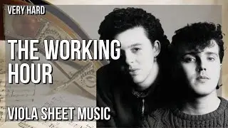 Viola Sheet Music: How to play The Working Hour by Tears for Fears