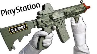 U.S. ARMY PLAYSTATION CONTROLLER... (Made in China) Unboxing HK416 PS3 Call of Duty Gameplay