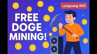 Mining Dogecoin Gratis! Baru Daftar Langsung Bisa Withdraw Tanpa Modal | Mining DOGE Tanpa Deposit