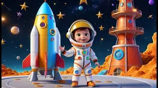 Voroom Voroom! The Rocket Space Race | Cosmic Rocket Adventure Song for Kids | Toddler Space Rhyme