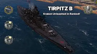 [World of Warships] Tirpitz Black Kraken Unleashed in Rank