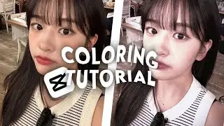 soft pink purple coloring ideas capcut | ae inspired coloring on capcut tutorial