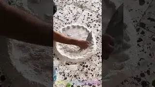 Mixing Plaster for Interior Finishing 🏗🧱