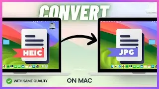 How to Convert HEIC to JPG PNG on MacBook | HEIC to JPG Mac converter bulk
