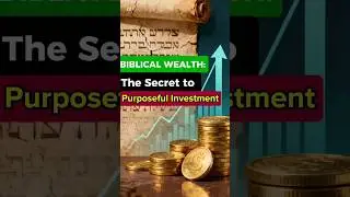BIBLICAL WEALTH: The Secret to Purposeful Investing. #biblefinance.#shorts