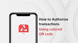 How to authorize transactions using colored QR code | #BankMuscat