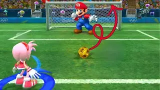 Can Amy Outsmart Mario&rsquo;s Defense? Epic Goal Battle! | Olympic Games Tokyo 2016 Football